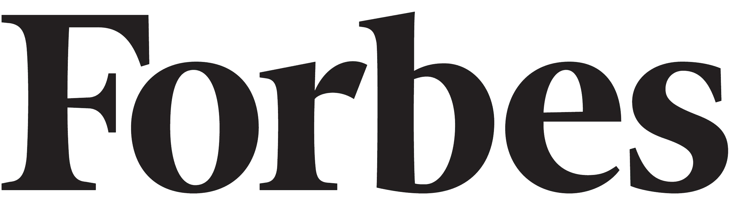 Forbes logo black